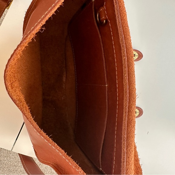 Brown Leather Fossil purse- Saddlebag style - Picture 4 of 8